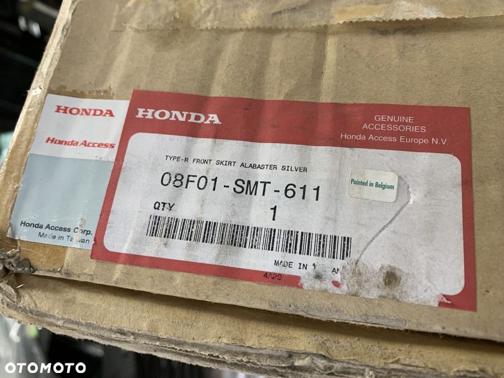 NOWY ORYGINALNY SPOILER ZDERZAKA PRZEDNIEGO PRZÓD HONCA CIVIC TYPE-R VIII 8 06-11 - 10