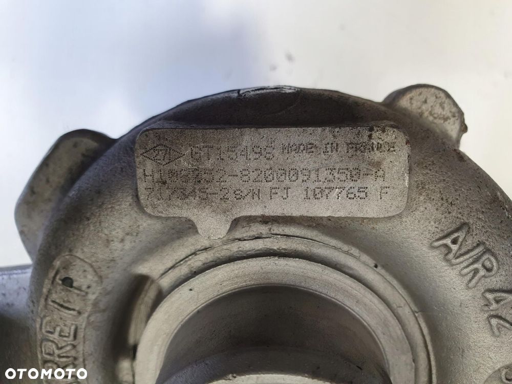 TURBOSPRĘŻARKA Renault Trafic II Opel Vivaro 1.9 DCI CDTI _ turbo 8200091 - 5