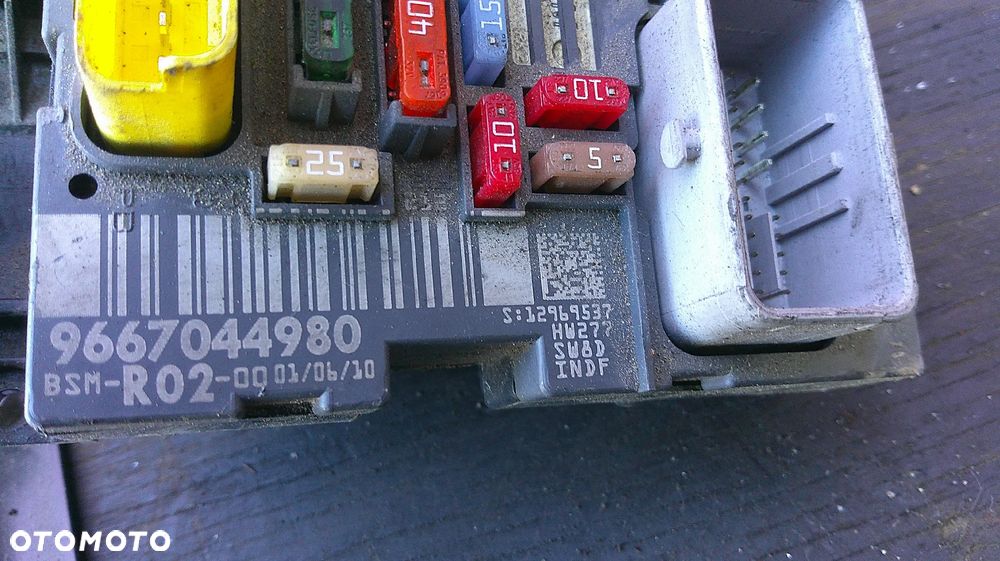 CITROEN C4 GRAND PICASSO 2.0HDI IMMO ZESTAW STARTOWY 9661642180 - 7