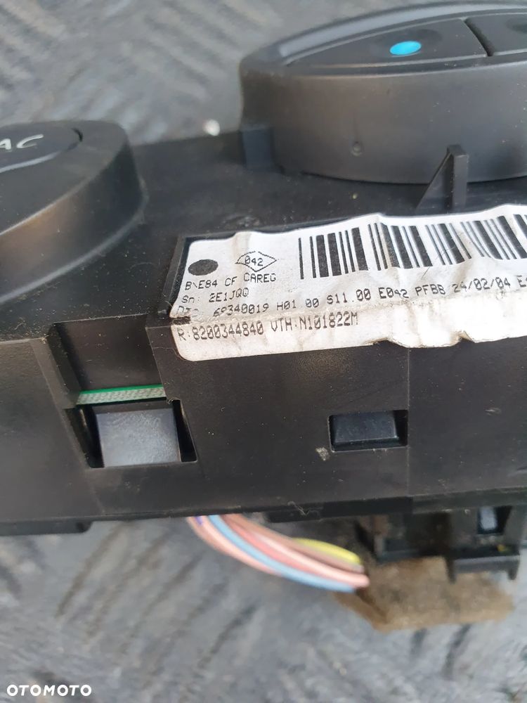 PANEL KLIMATYZACJI RENAULT MEGANE II 8200344840 - 3
