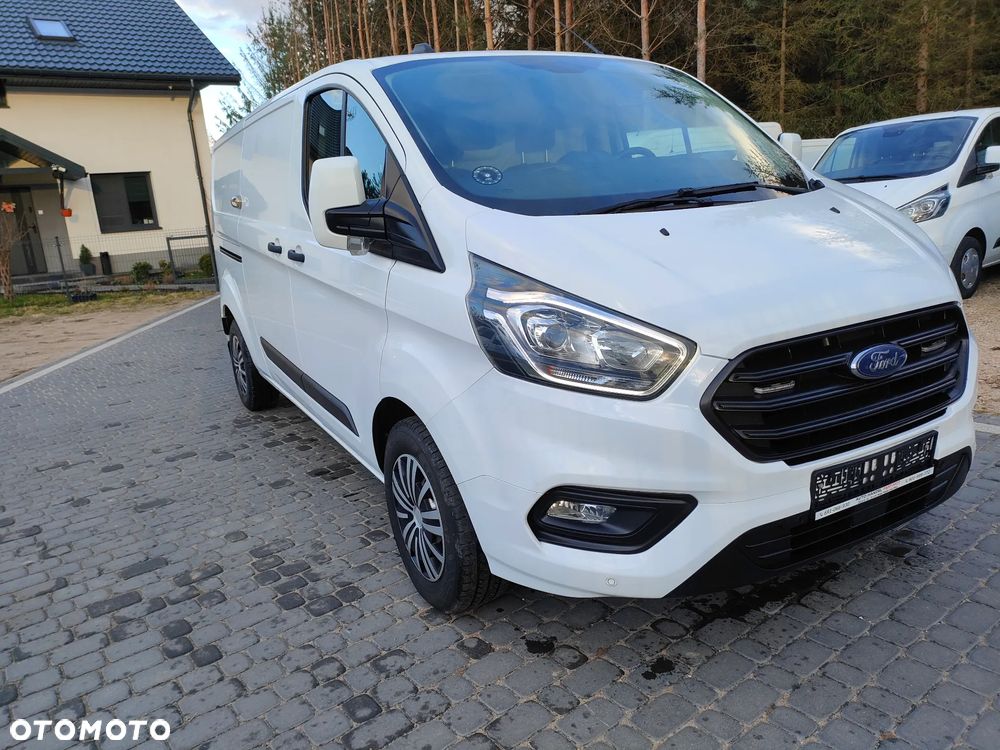 Ford TRANSIT CUSTOM 2021r 2,0 TDCI 130KM L2H1 LONG EURO 6 LEDY CENA BRUTTO VAT 23% - 1