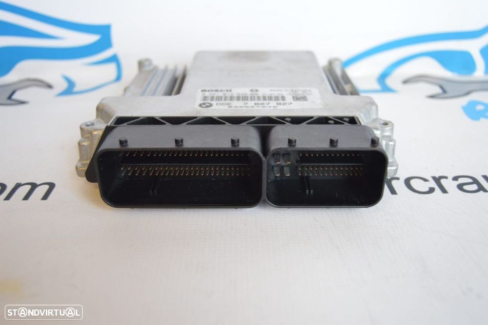 CENTRALINA ECU MOTOR BMW SERIE 1 E87 120D 16V 177CV N47D20A 7807827 0281013536 1039S22721 DDE7807827 E81 E82 E88 SERIE 3 E90 E91 E92 E93 X3 E83 - 3