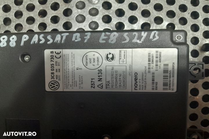 Modul Bluetooth 3C8035730B 3C8035730B Volkswagen VW Passat B7 [2010 - - 2