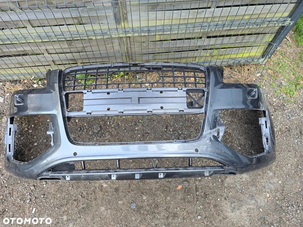 Audi q7 4l v12 zderzak przód oryginał - 1