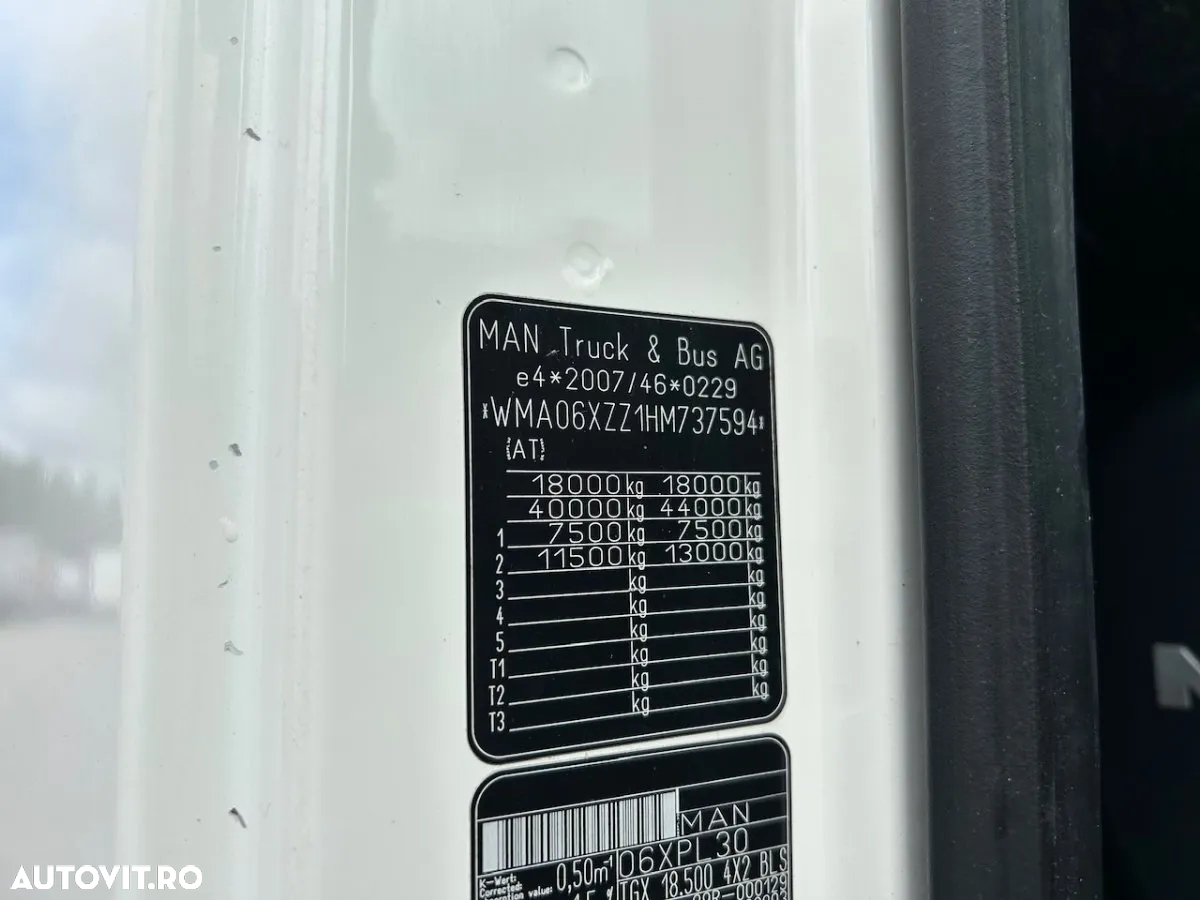 MAN TGX18.500, Intarder,Factura externa - 10