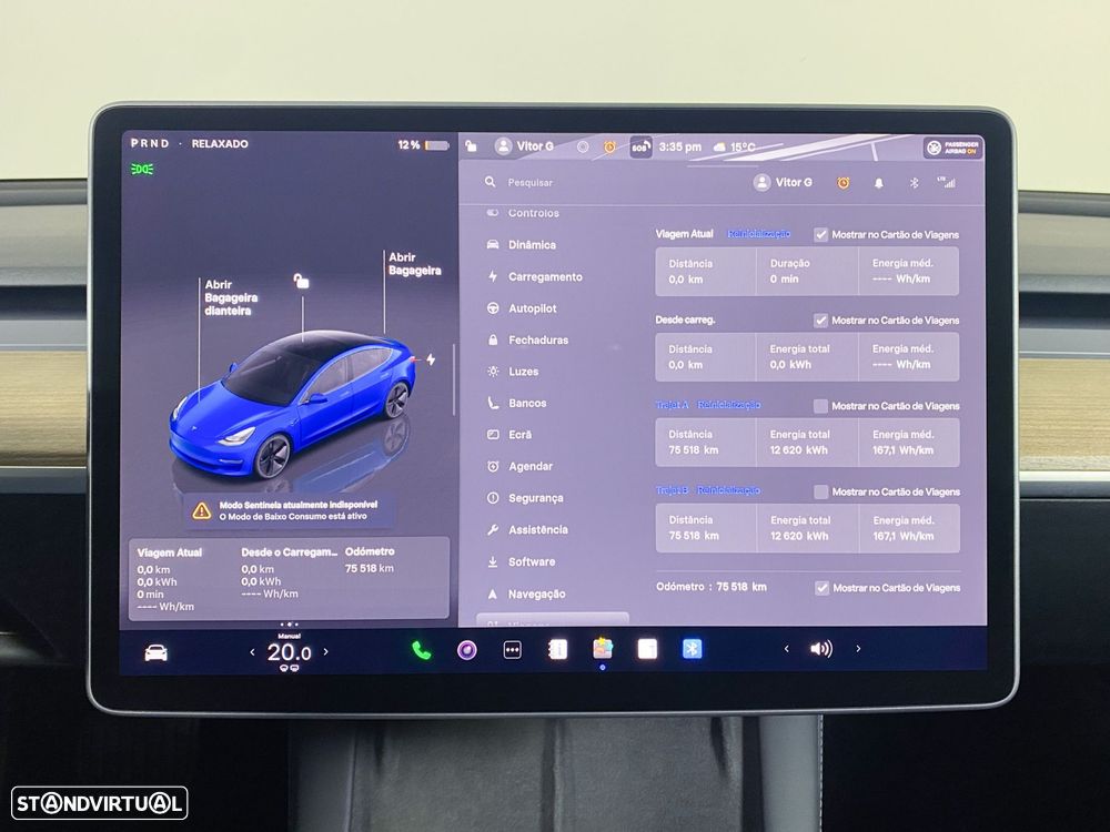 Tesla Model 3 Tração Traseira Standard - 11