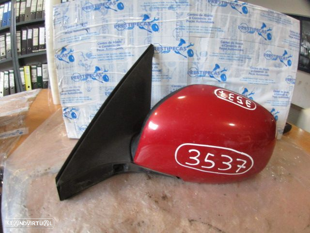 Espelho Esp3537 SUZUKI SWIFT 3  2007 1.3I 90CV 5P VERMELHO ESQ ELETRICO 2 + 3 PINOS - 2