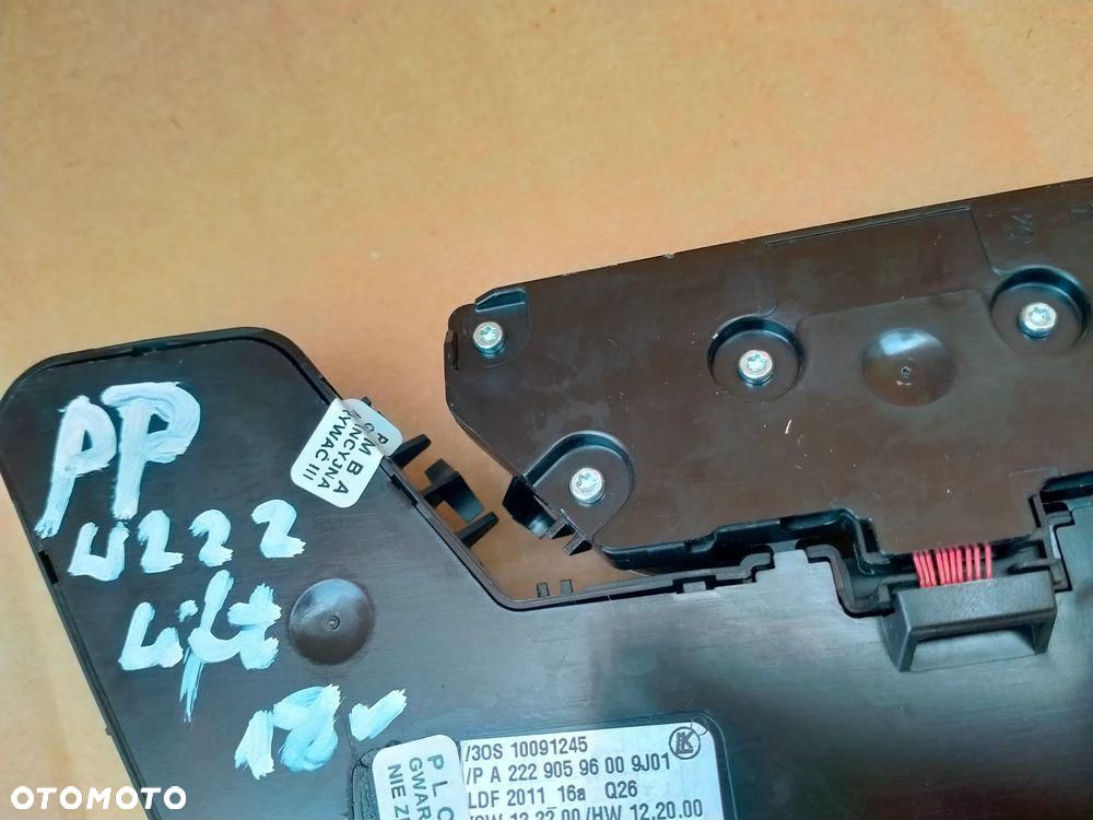 Mercedes W222 Lift W217 Panel Regulacji Fotela Prawy Przód A2229059600 - 3
