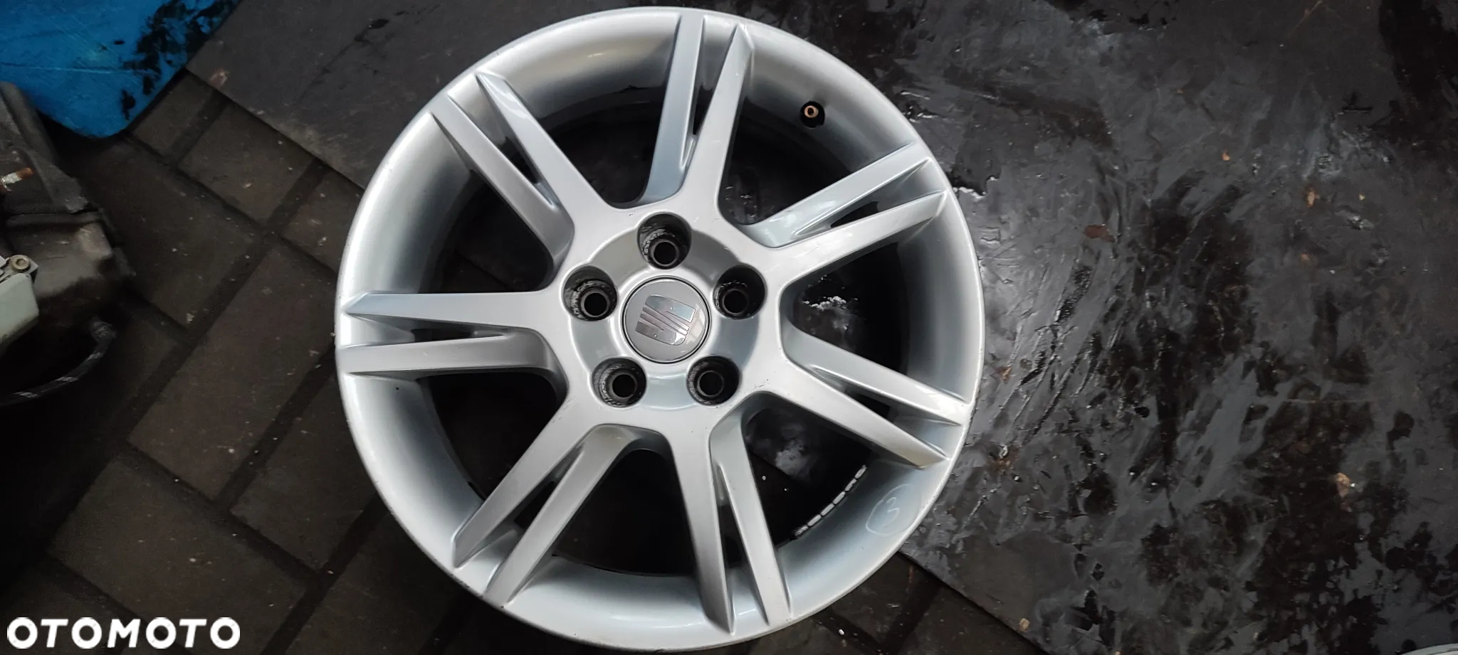 FELGI 5x100 6Jx15 CALI ET38  SEAT IBIZA VW SKODA Komplet - 4