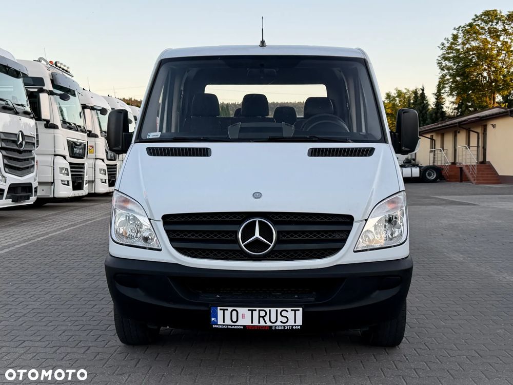 Mercedes-Benz SPRINTER DOKA / 7 OSÓB / NAJDŁUŻSZY ROZSTAW / RARYTAS / SOLIDNA SKRZYNIA - 9
