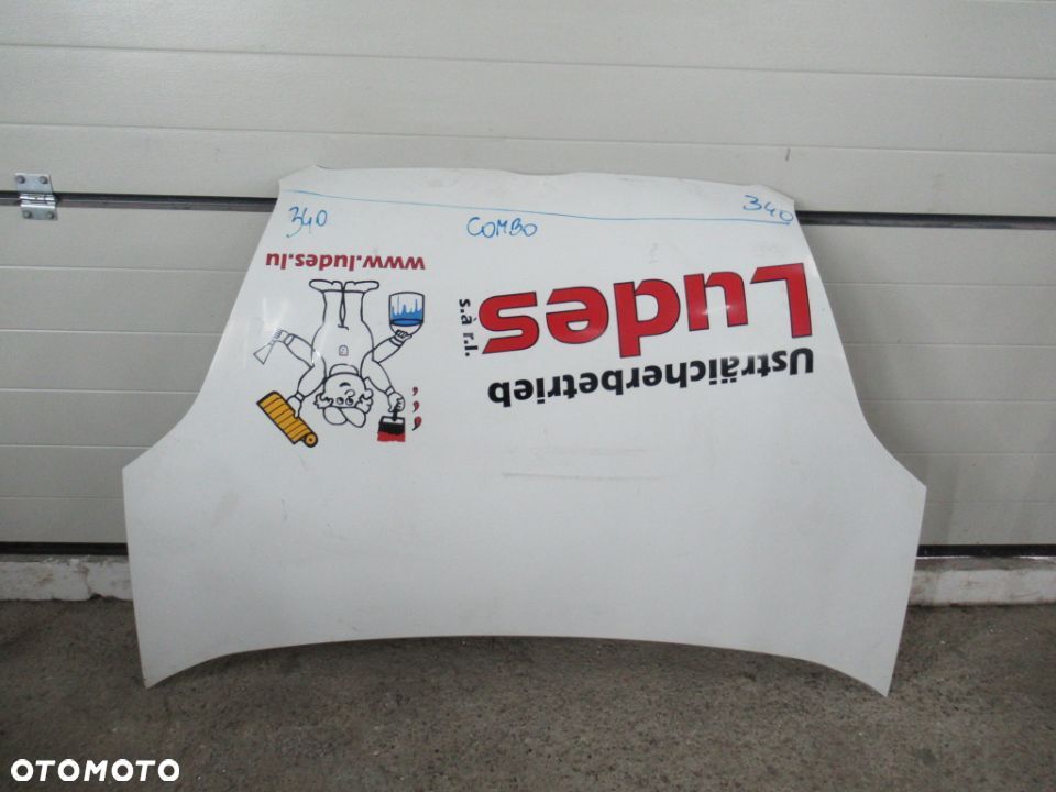 MASKA POKRYWA SILNIKA OPEL COMBO D FIAT DOBLO 2010-2014 rok - 1