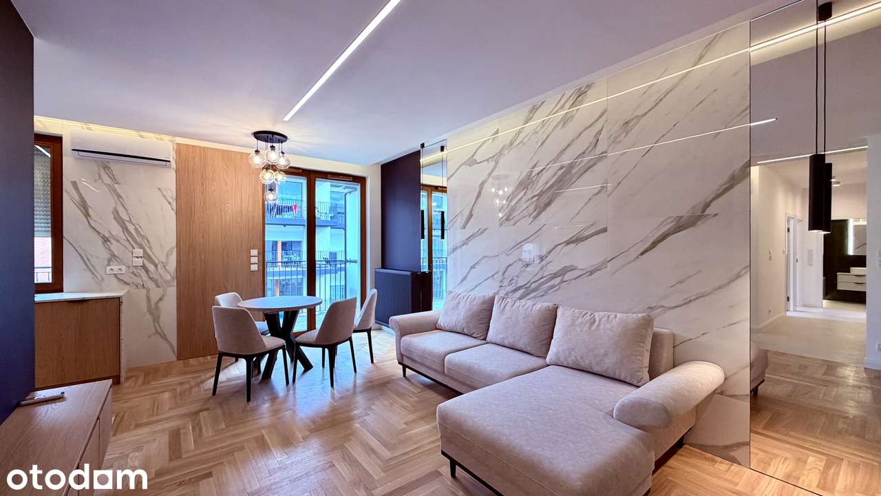 Nowy apartament 3-pokojowy w Wilanowie z balkonem