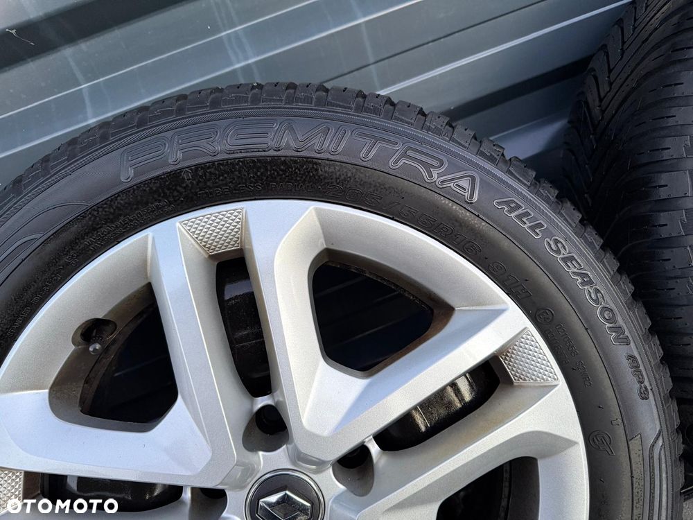 RENAULT MEGANE IV FELGI STALOWE OPONY 205/55/16 6,5Jx16 ET41 403003680R - 11