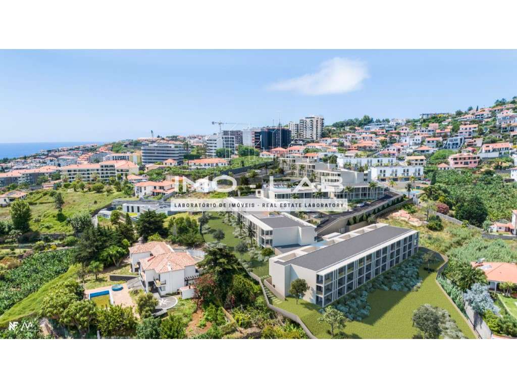 NOVO EMPREENDIMENTO - T1 Funchal - Piscina - VISTA MAR - Grande imagem: 4/10