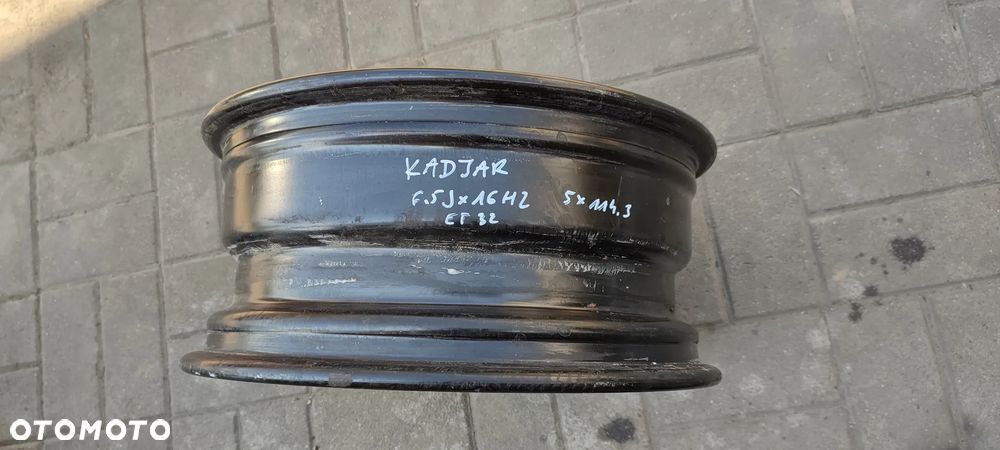 FELGA STALOWA 403009235R 5x114.3 6.5Jx16 CALI ET32 RENAULT KADIAR TALISMAN CAPTUR MEGANE NISSAN 1 SZTUKA - 5