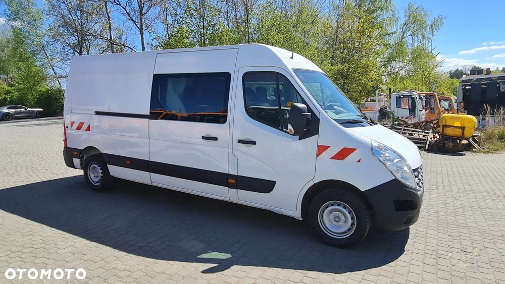 Renault Master L3H2 Max Długi Brygadówka 7 Osobowa 2013r. Paka 2.7m - 6