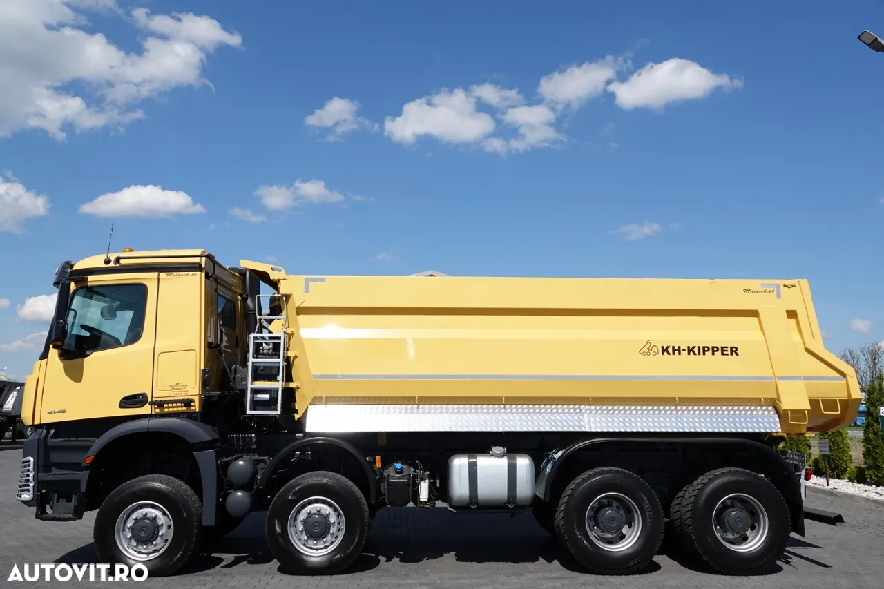 Mercedes-Benz AROCS 4145 / 8x8 / TIPPER SPATE / KH KIPPER / EURO 6 - 6