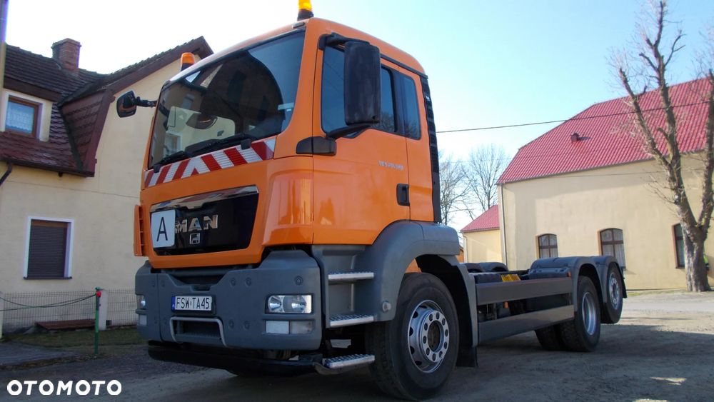 MAN TGS BECZKA ASENIZACJA, KRÓTKI ROZSTAW 410cm, EURO-5, 3-y OSIOWY, OŚ SKRĘTNA, 6x2 - 31