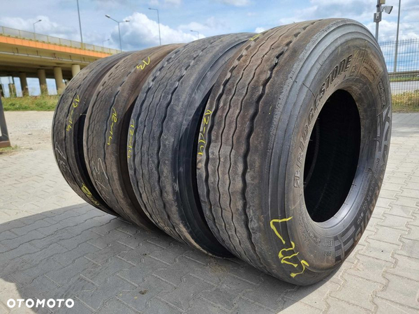 385/65R22.5 Opony Bridgestone R-Trailer 002 Duravis 12-14mm Naczepa