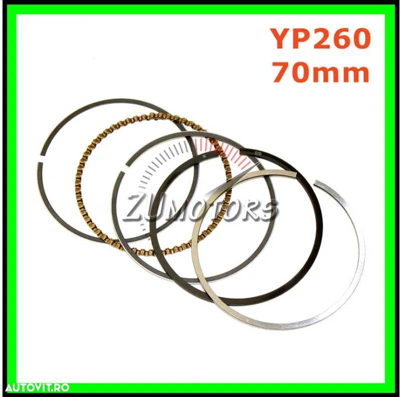 Segmenti Atv LINHAI 300 275 260 - Piston 70MM - 2