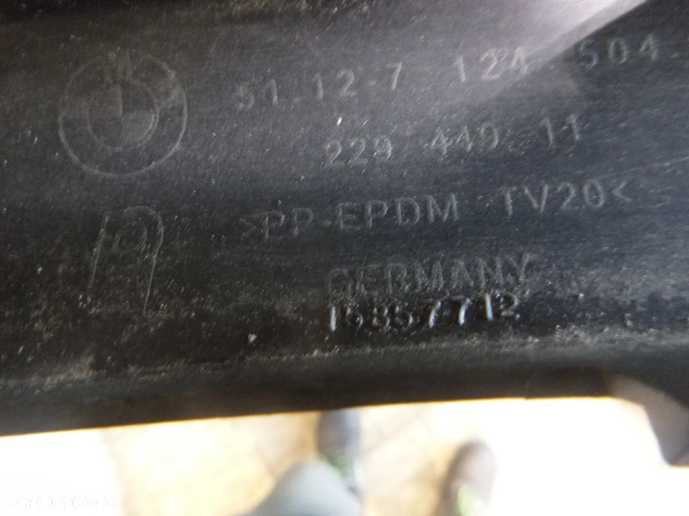 Dokładka Listwa Zderzaka Tył Tylna BMW 1 E81 E87 04-11 511271245049 - 2