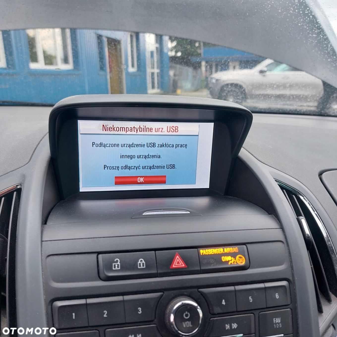 OPEL ZAFIRA C III 2014 1.6CDTi wyświetlacz radio nawigacja - 1