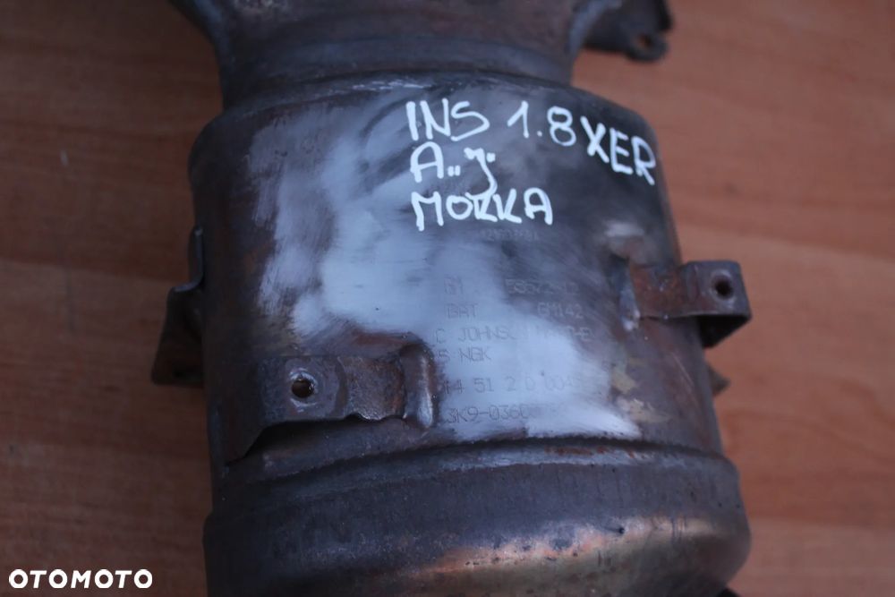 PUSTA PUSZKA KATALIZATORA KOLEKTOR WYDECHOWY OPEL ASTRA J INSIGNIA MOKKA 1.6 A16XER 1.8 A18XER Z18XER - 7
