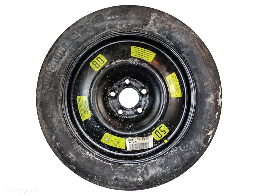 KOŁO DOJAZDOWE PEUGEOT 308 II T9 (2014-2017) 1.6 BlueHDI 120KM - 1