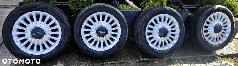 Koła lato 4x98 15 cali  et 35 Fiat 500 Fiorino Qubo Doblo Tipo Stilo - 5