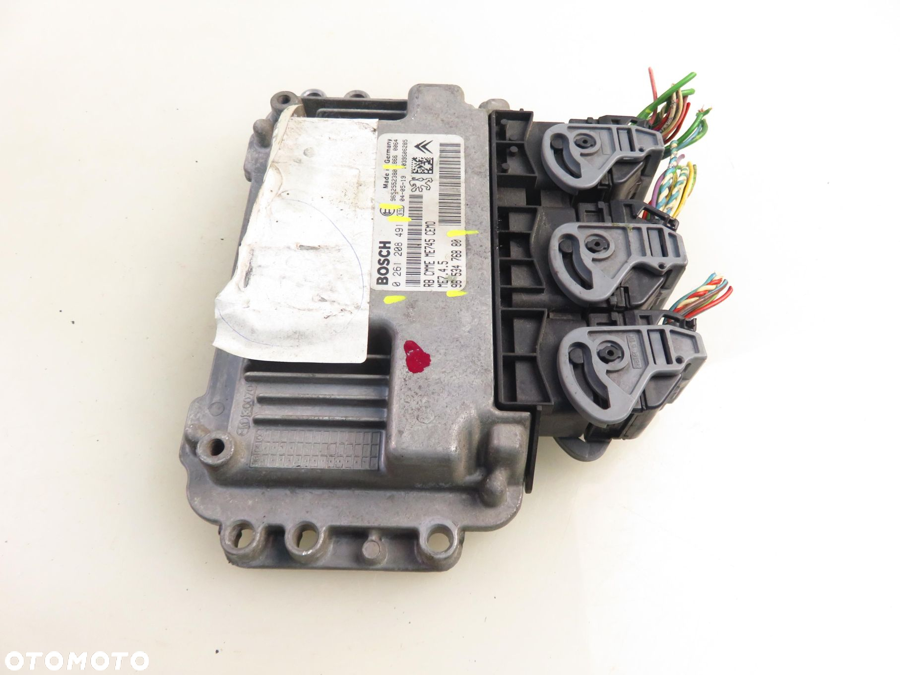 STEROWNIK CITROEN C4 I 1.6 16V  9653476880 9652552380 0261208491 - 8