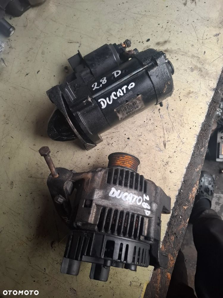 FIAT DUCATO 2,5 TD 2,5d rozrusznik alternator 94-02r - 2