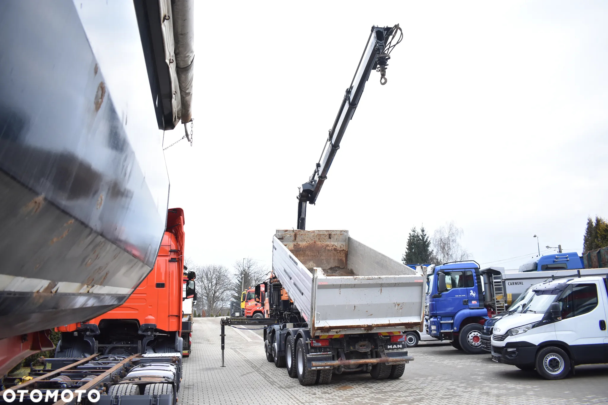 MAN TGS 35.400 Euro5 Wywrotka 8x4 + HDS HIAB XS 144 / Manual/ Resor / Kran/ Crane / Manipulator/ Sprowadzony z Austrii - 32