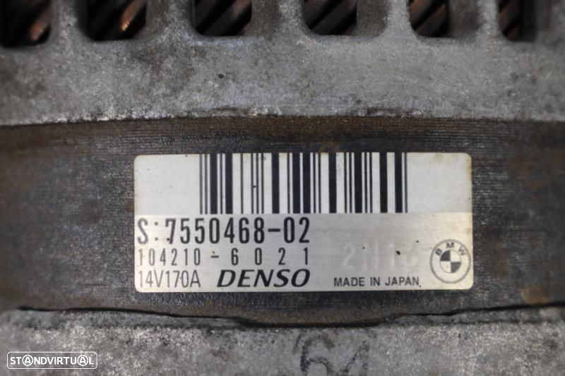 Alternador Bmw 1 (F20)  7550468 / 7 550 468 / 1042106021 - 6