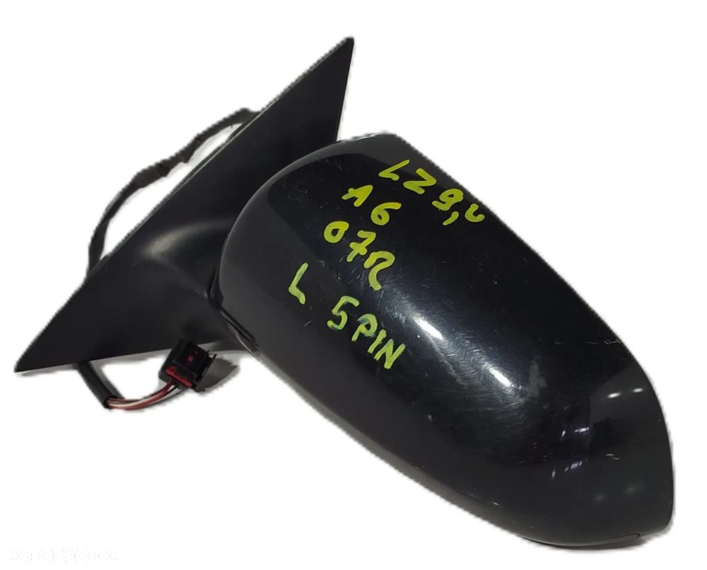 LUSTERKO PRAWE PRZEDNIE AUDI A6 C6 04-08 5 PIN LZ9Y - 2