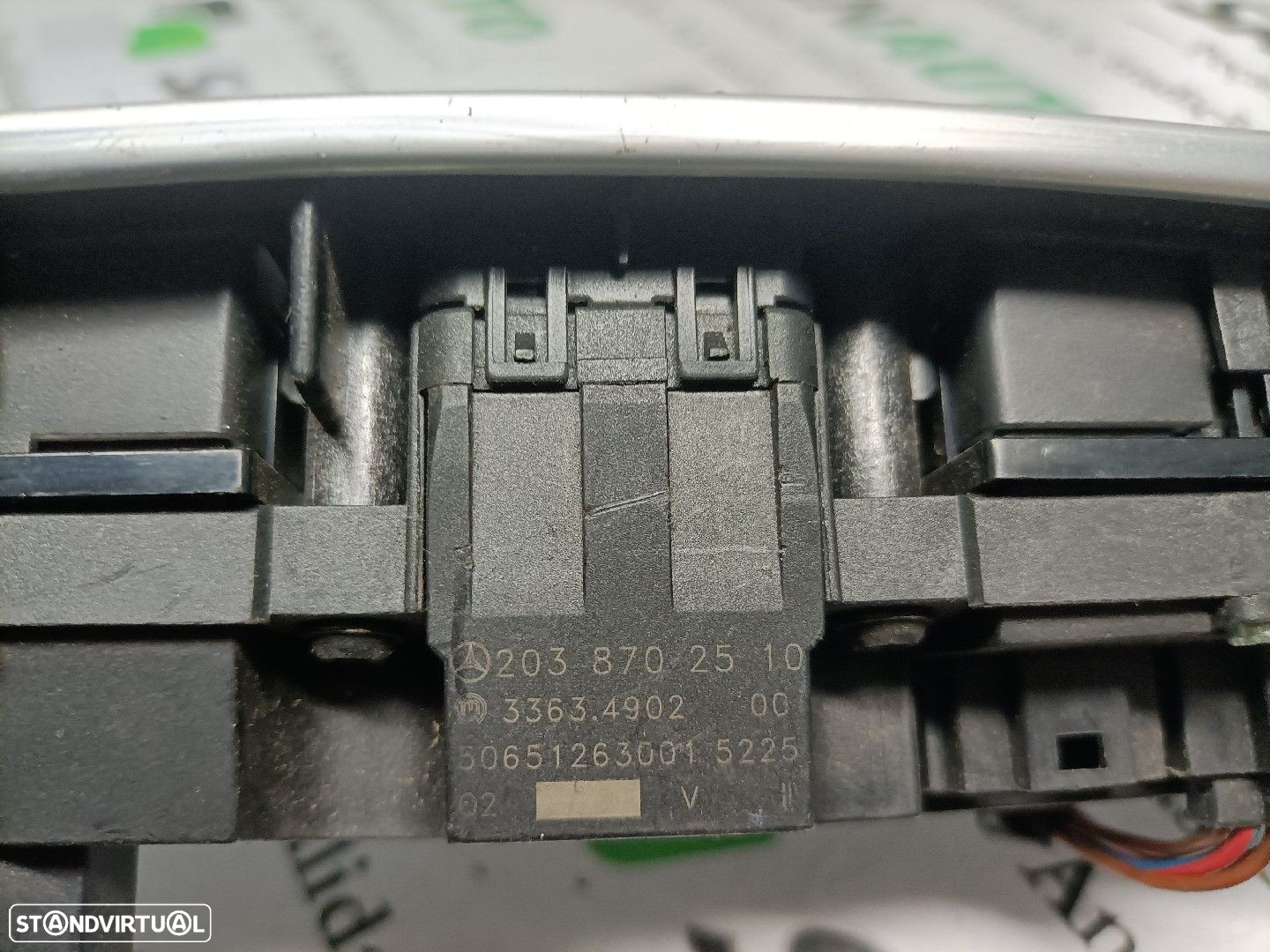 Botão De 4 Piscas Mercedes-Benz C-Class (W203) - 4