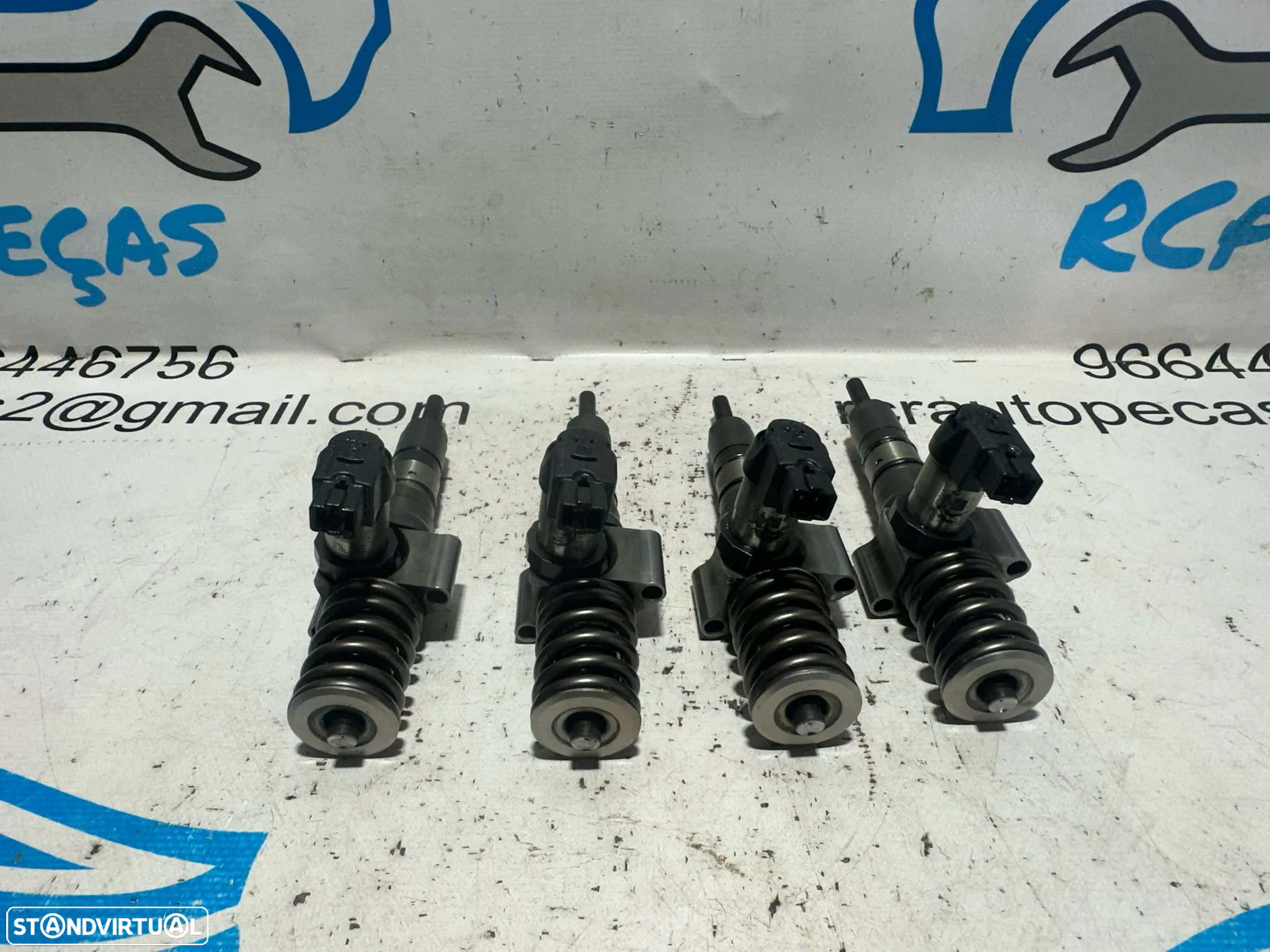 .Conjunto 4 injetores Siemens Continental VW Volkswagen Audi Seat Skoda 03G 130 073 S - 6