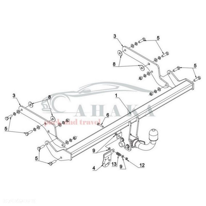 Hak Holowniczy Automat Do Renault Captur Ii Od 2019 - 2