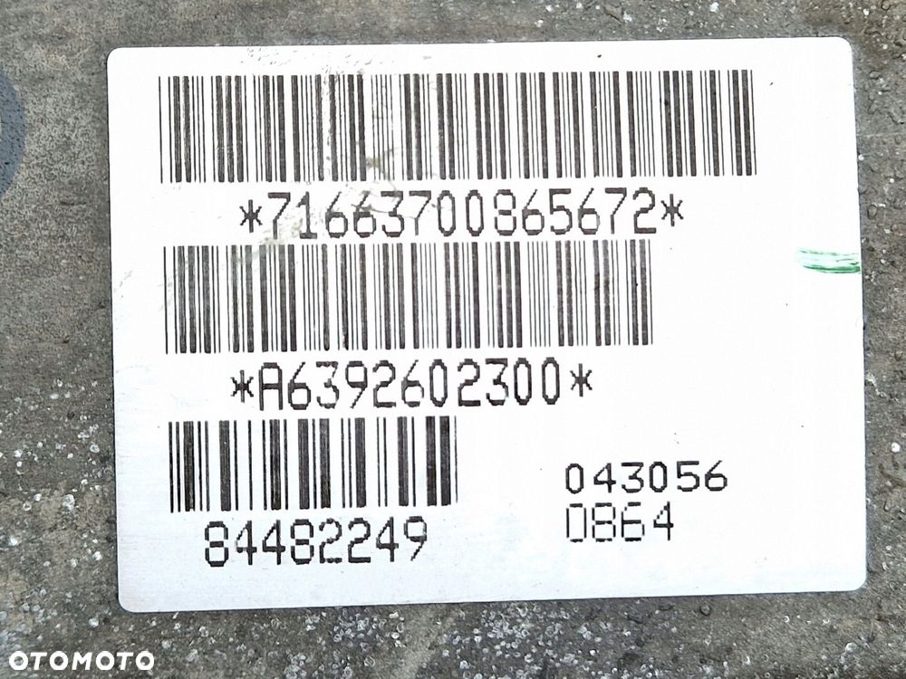 VITO VIANO W639 2.2 CDI SKRZYNIA BIEGÓW A6392602300 71663700 - 7