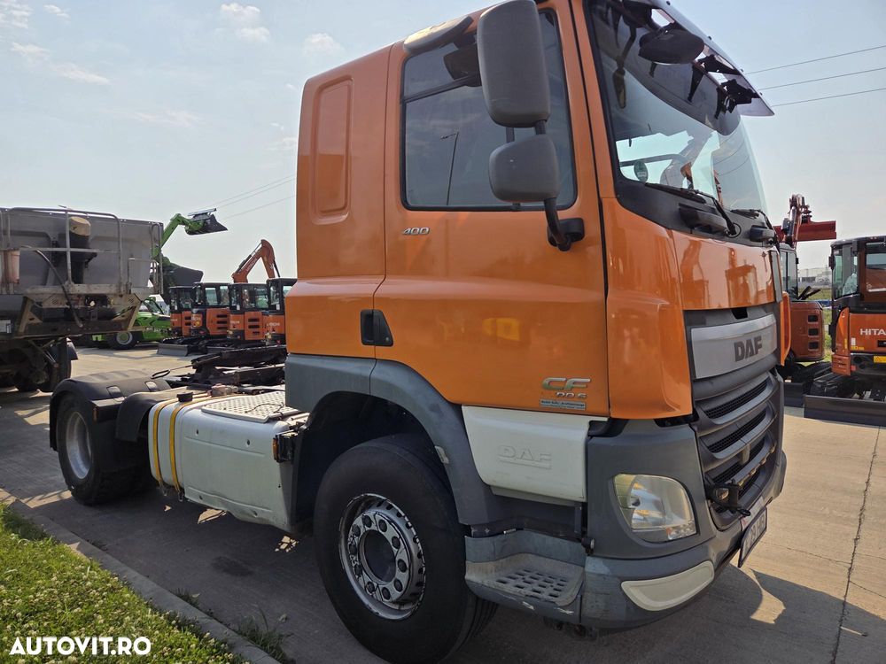 DAF CF 400, 2016, 374.569km, KIT BASCULARE, cutie viteze AUTOMATA, 1 pat, 400 CP Euro 6, Anv fata 315/80R22,5 NOI, anv spate 50% ok, rezervor motorina 450l din aluminiu, PROMOTIE 13.900 EUR+Tva - 6