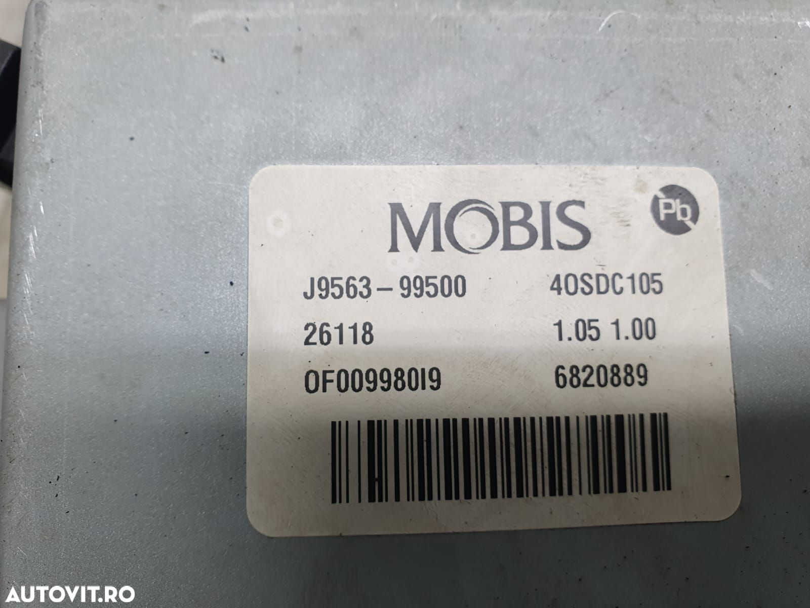 Modul coloana volan J9563-99500 Hyundai Kona 1 [2017 - 2019] 1.0 t-gd - 3