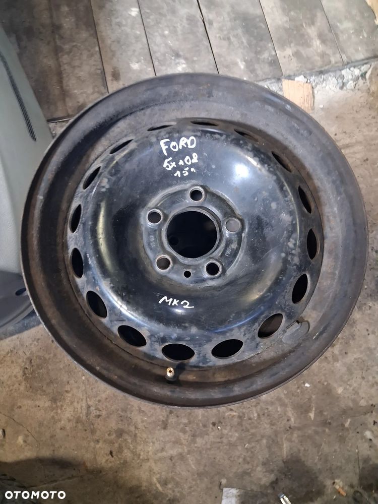 Felgi felga Ford Mondeo Fiesta Focus Fusion Courier rozmiary 14' 15" cali 4x108 ET48 63,4 - 3