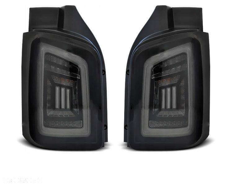 Lampy tyl ne kpl Neon Led Bar Diody Tuning VW T5 Transporter 7E 03 Lift 10- - 2