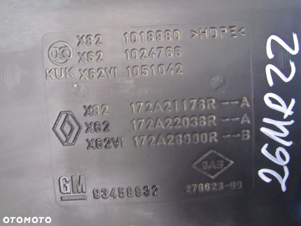 Zbiornik AdBlue 93459932 Renault Trafic-Vivaro 16 DCI 2014- - 4