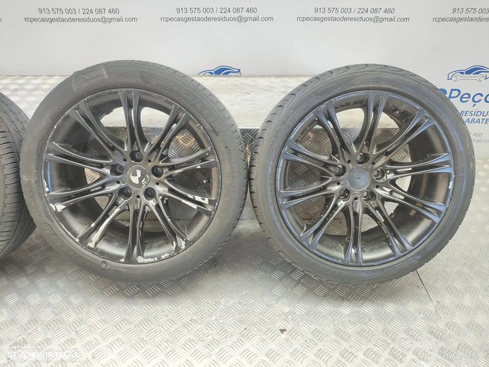 Conjunto Jantes Originais 18 BMW Serie 5 E60 E61 LCI 8J ET20 5x120 - 10