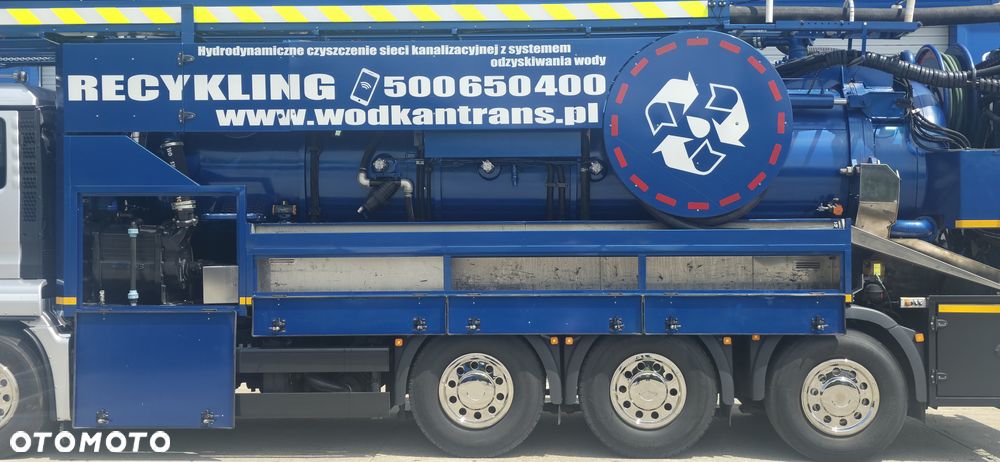 MAN TGS 35.500 KROLL Recycler CVS 3100 URACA P4-45 540ll/175bar - 16