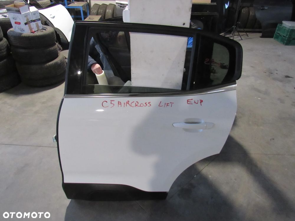 citroen c5 aircross tył lewe drzwi ewp - 1