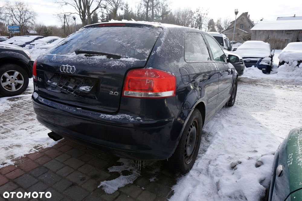 AUDI A3 8P 3D HB 2005 LZ5J 2.0 TFSI BLR 150KM GQP GRANATOWY na części - 5