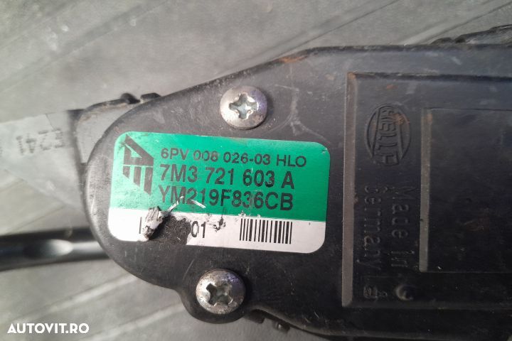 Pedala acceleratie 7M3721603A 7M3721603A Volkswagen VW Sharan 1 [face - 3