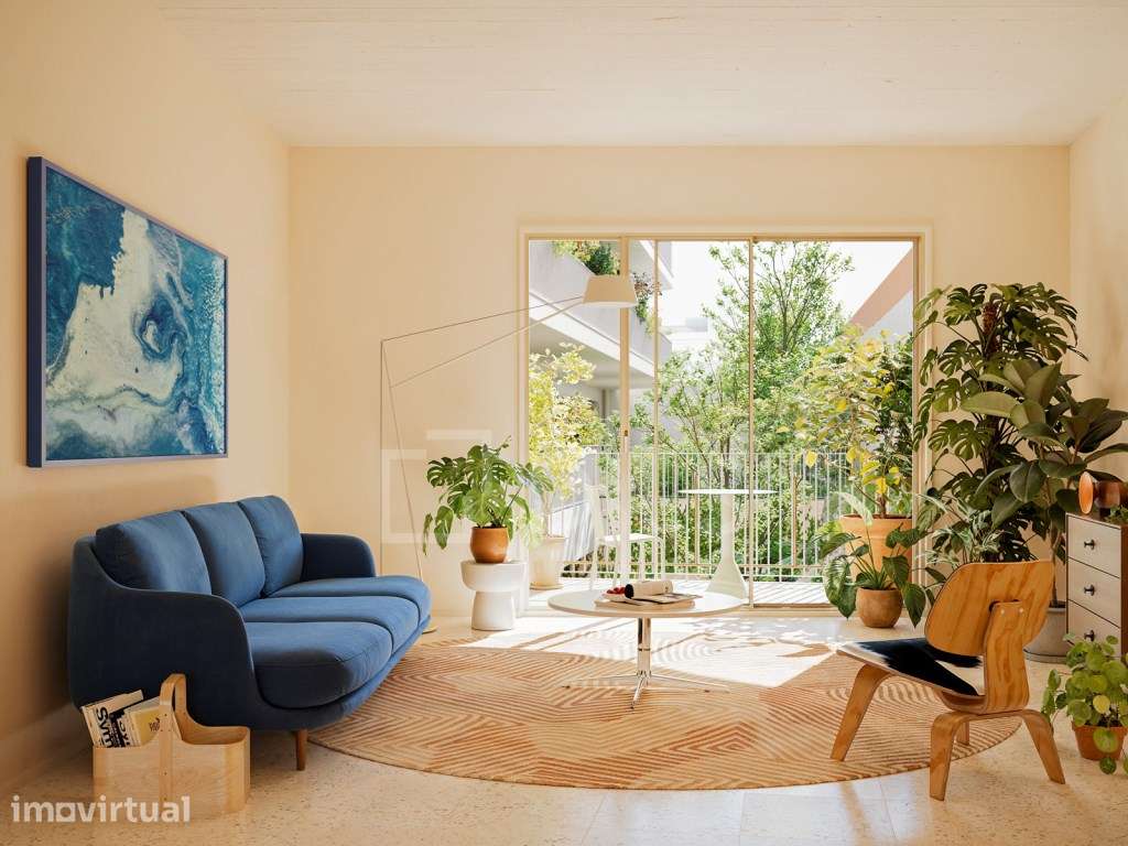 Apartamento T2 com varanda em novo empreendimento em Marvila - Grande imagem: 2/75