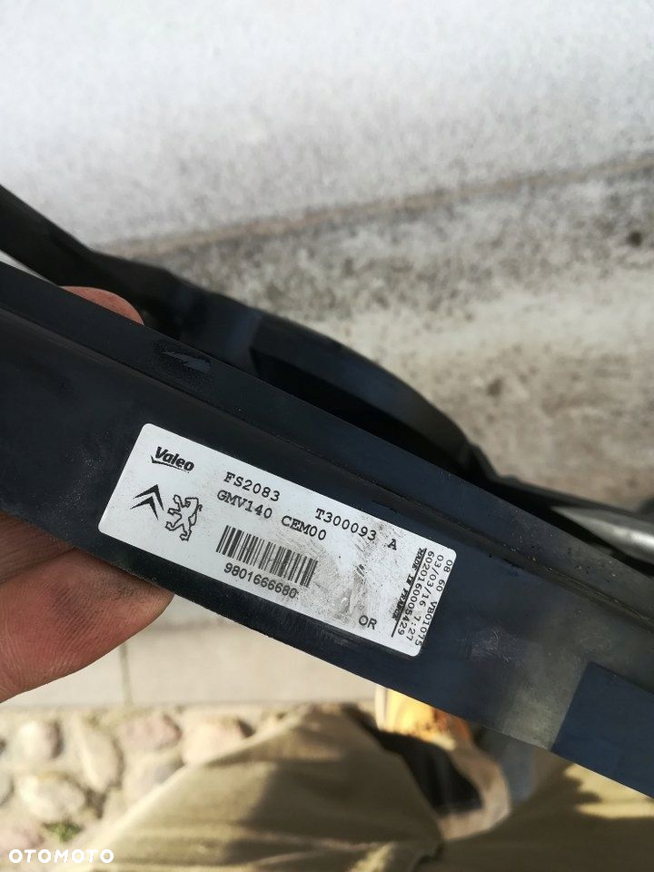 CITROEN C3 WENTYLATOR CHŁODNICY OBUDOWA 208 - 5